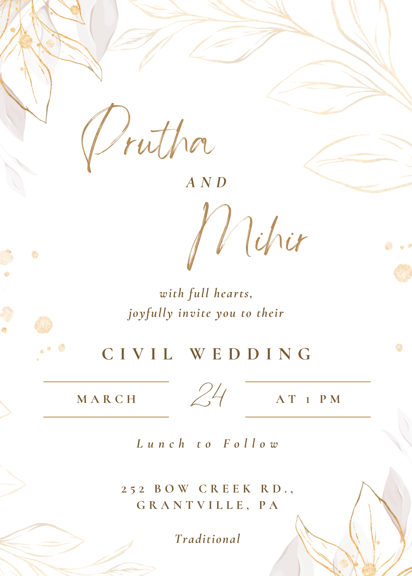 Wedding Invitation Page 3